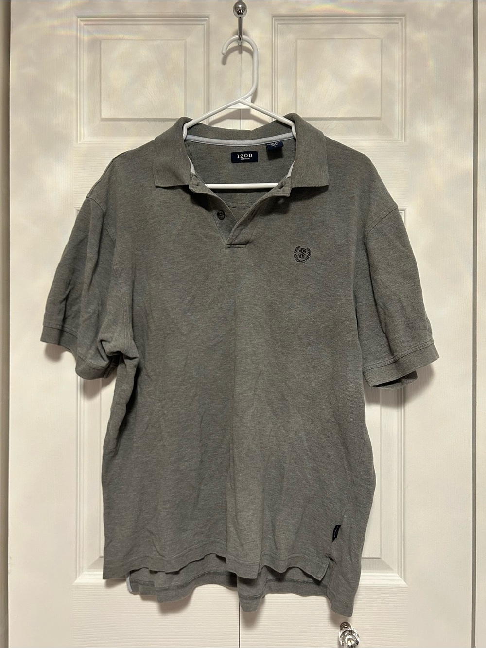 IZOD Men's Grey Polo Shirt